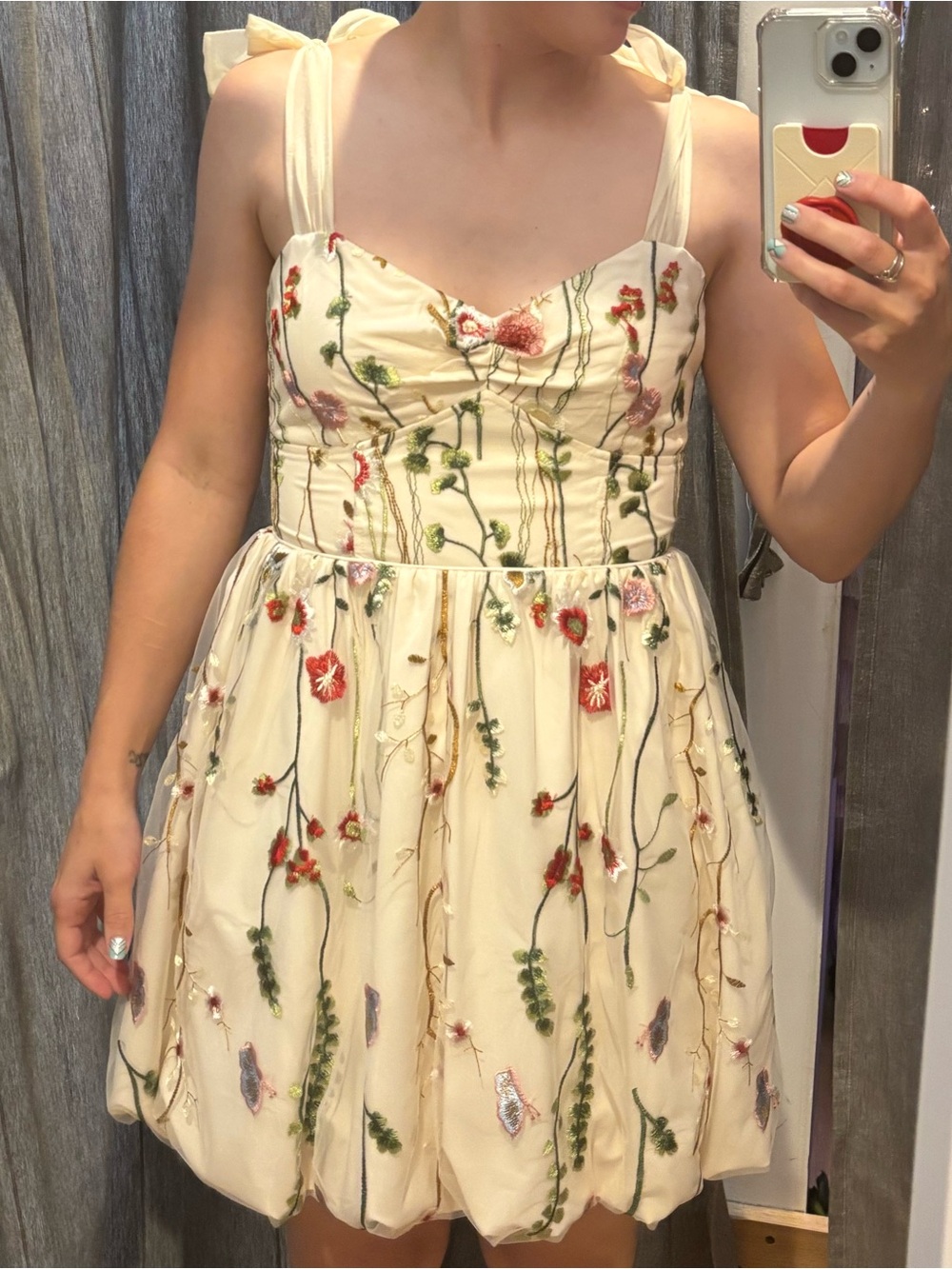 Steve Madden Kavala Mini Dress in Floral Multi - size 4 NWT